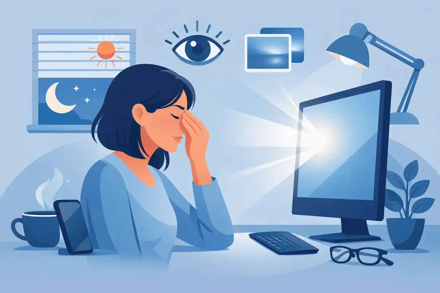 How to Reduce Screen Eye Strain