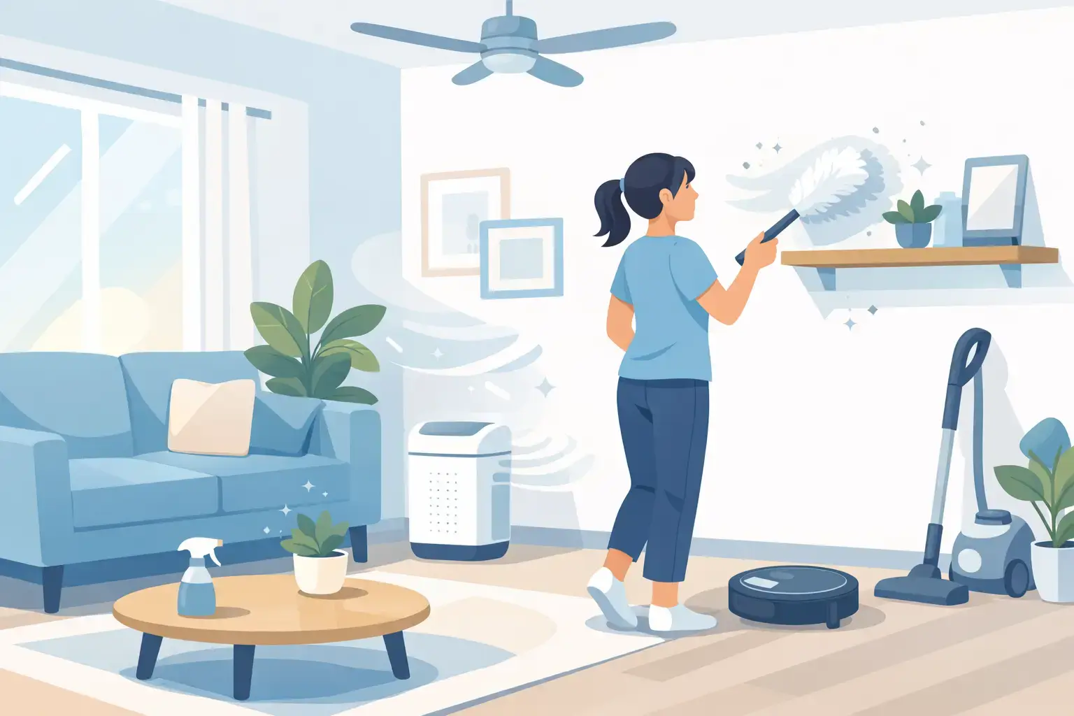 How to Reduce Indoor Dust at Home