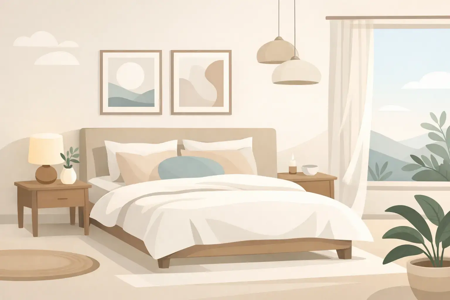 How to Create a Calming Bedroom